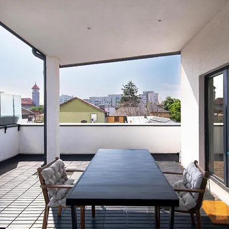 Casa Valmer Victoriei Penthouse - 55 Sqm Terrace, Panoramic View, Lift And Private Parking